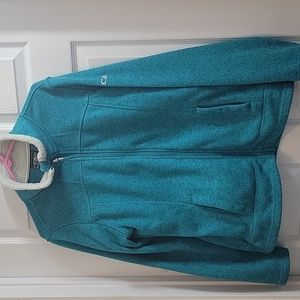 Women's CB Brand Cozy Warm Jacket. Size L. Fleece/Sweatshirt Feel. Good Zipper.